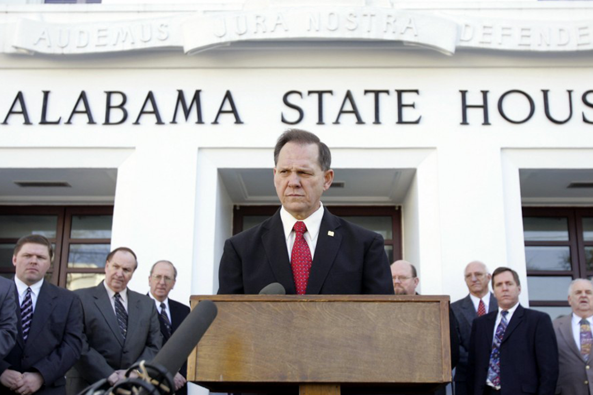 Roy Moore - président de la Cour suprême d'Alabama