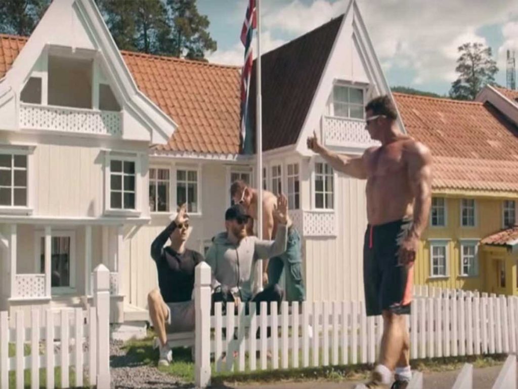 village miniature,bodybuilders norvégiens