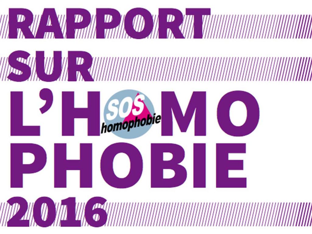 homophobie rapport sur l'homophobie 2016