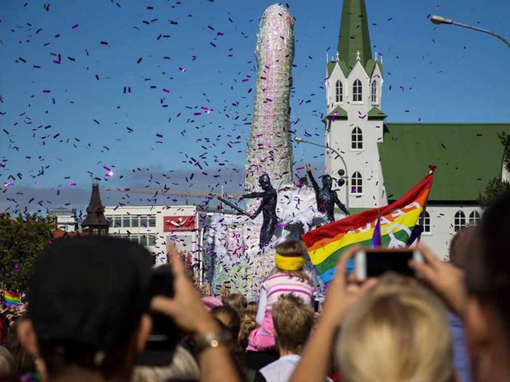 Pride la plus populaire au monde Islande Pride de Reykjavik
