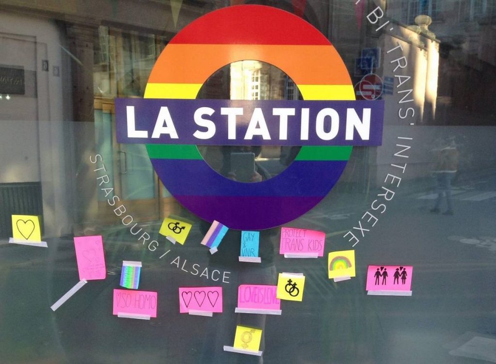 Centre LGBTI d'Alsace Strasbourg tagué