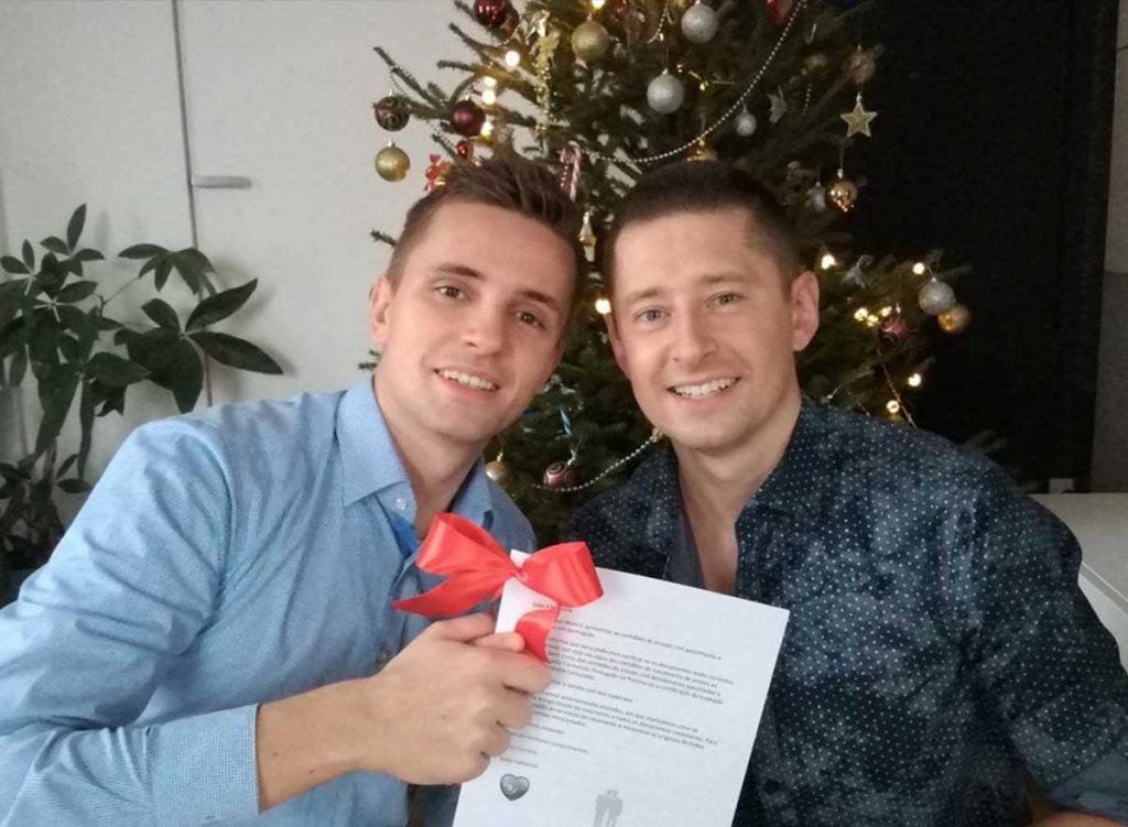 couple polonais victime d'homophobie autorisé à se marier au Portugal