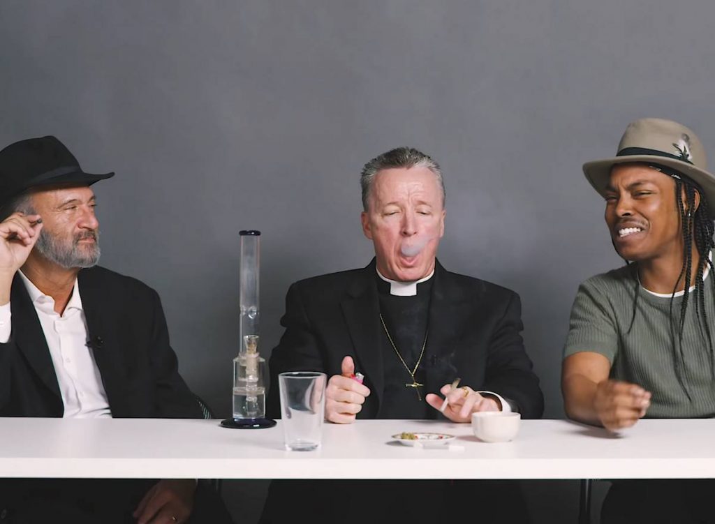 un rabbin, un prêtre et un homo cannabis