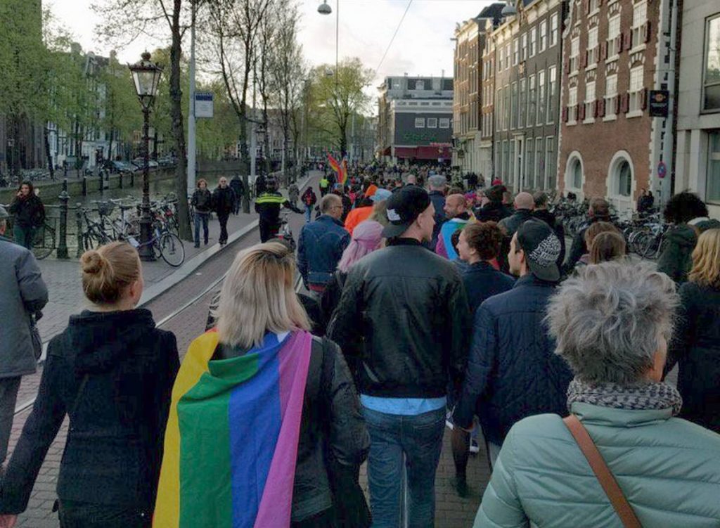 agression homophobe Amsterdam