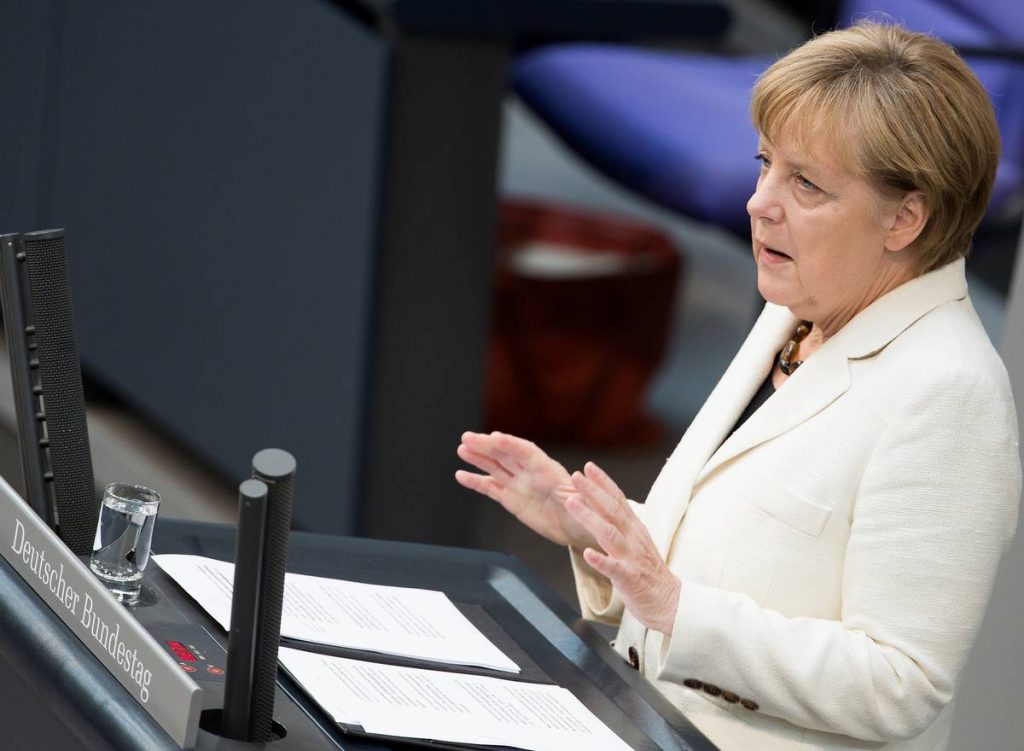 Angela Merkel, Chancelière, Allemagne