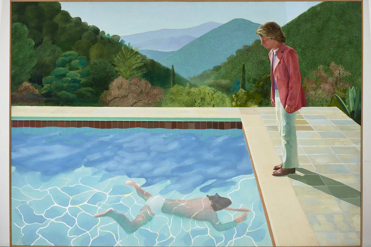 TÊTU | David Hockney, piscines et garçons tout nus... mais bien plus encore  !