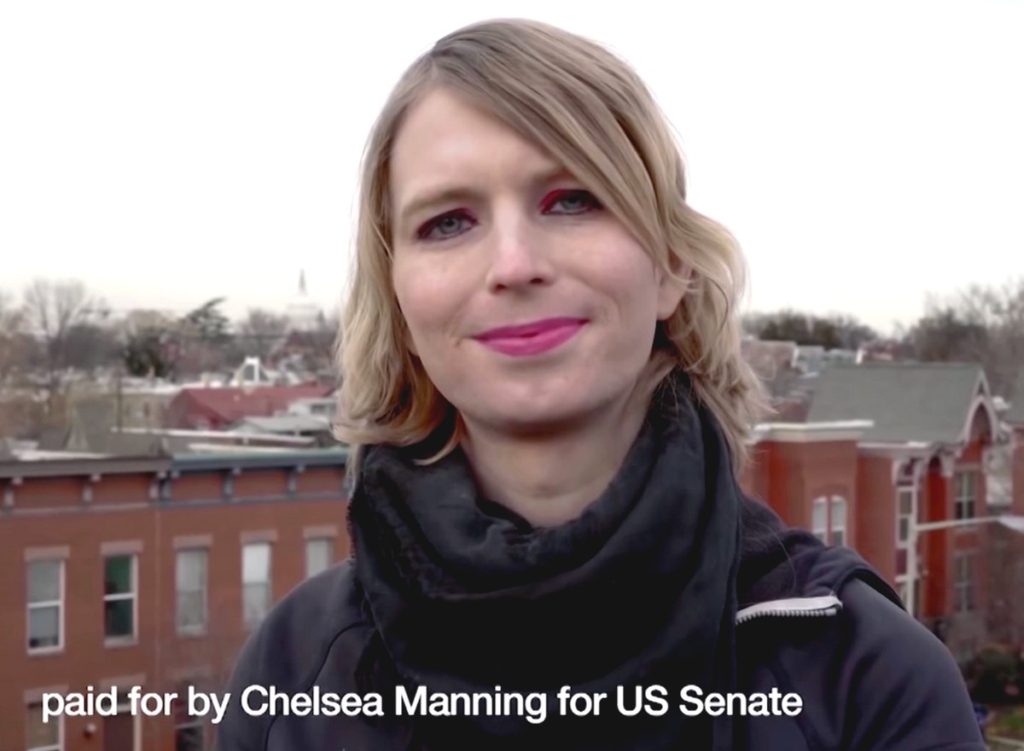 Chelsea Manning Sénatoriales américaines