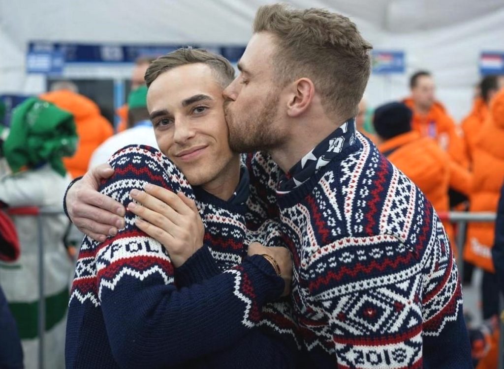 Adam Rippon Gus Kenworthy JO 2018 Jeux olympiques d'hiver