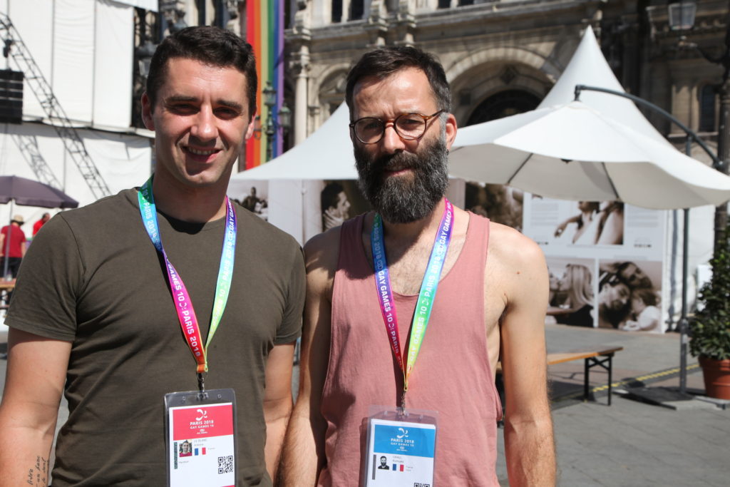 Tombés amoureux aux Gay Games il y a 8 ans, Antoine et Romuald nous racontent leur belle histoire