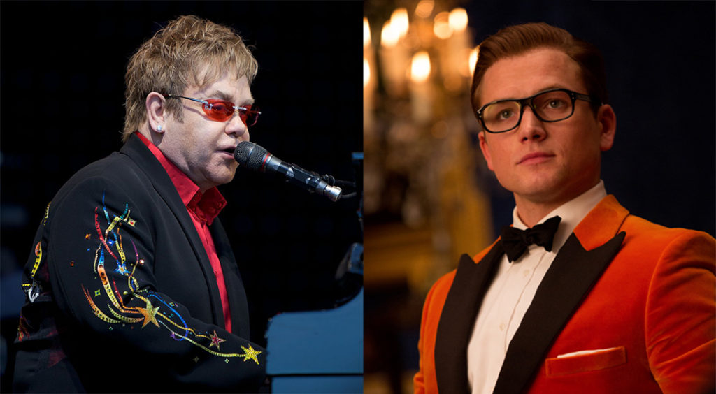 Elton John et Taron Egerton