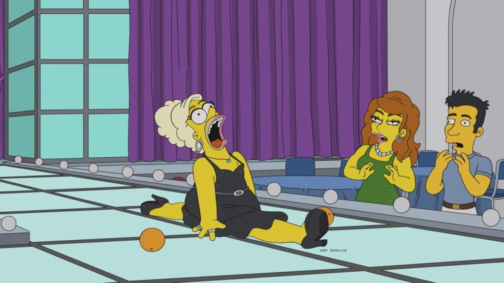 La Fox dévoile les premières images d'Homer et Marge Simpson devenant drag-queens