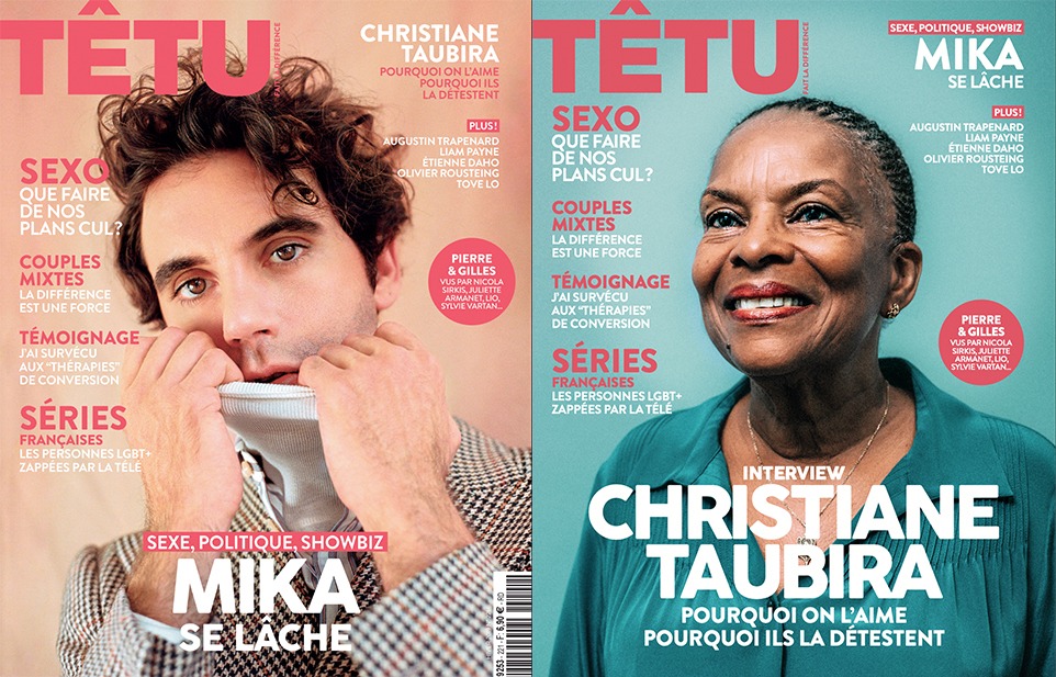 Mika, Christiane Taubira, les séries télé... Demandez le sommaire du nouveau magazine TÊTU !