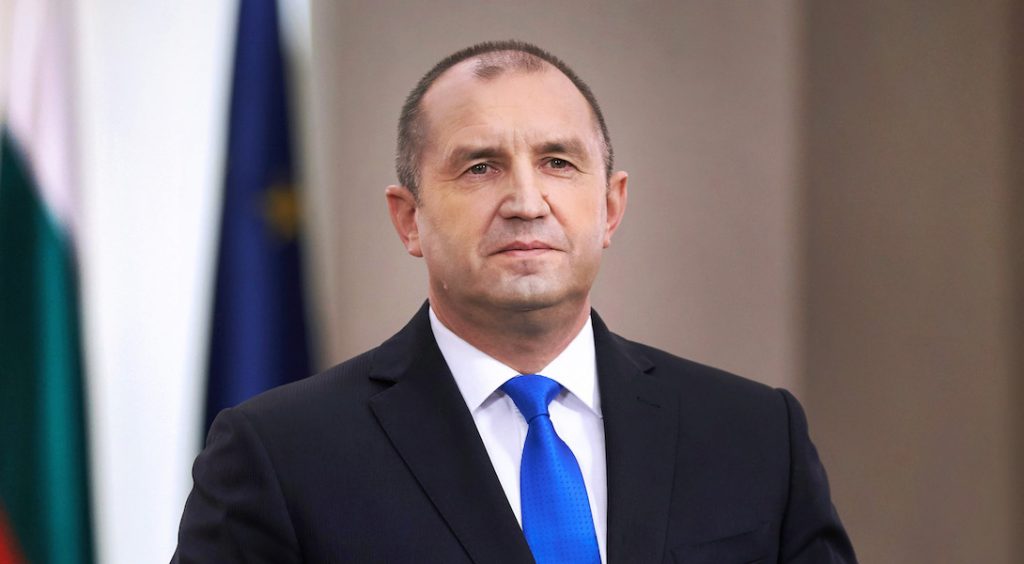 Rumen Radev, le président Bulgare