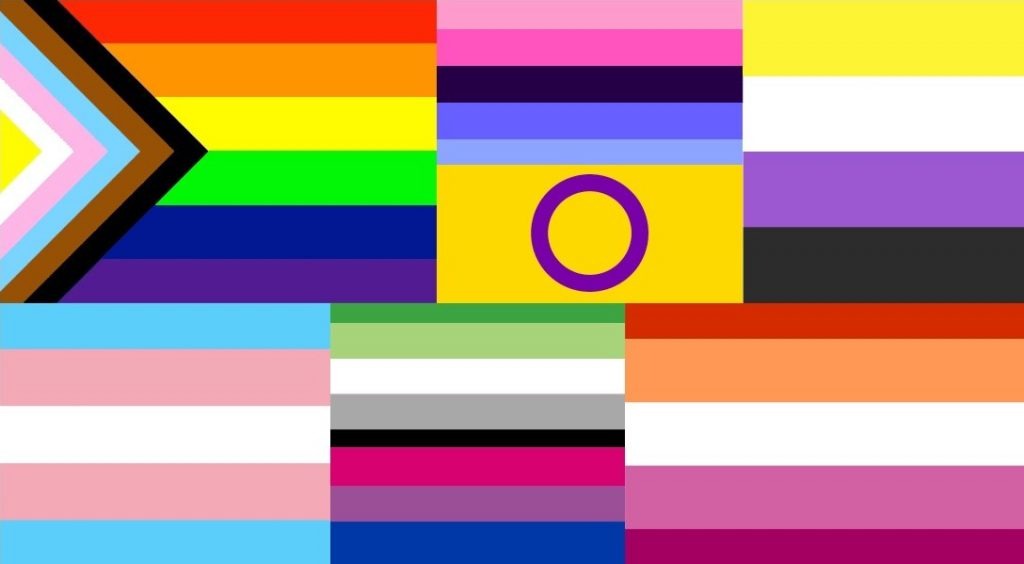 drapeau gay, lgbtqia+