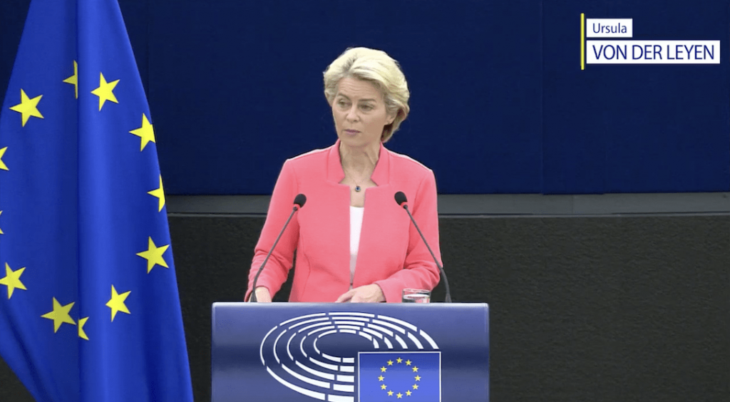 LGBTQI+ : Ursula Von der Leyen sur la défensive lors de son discours sur l'état de l'UE