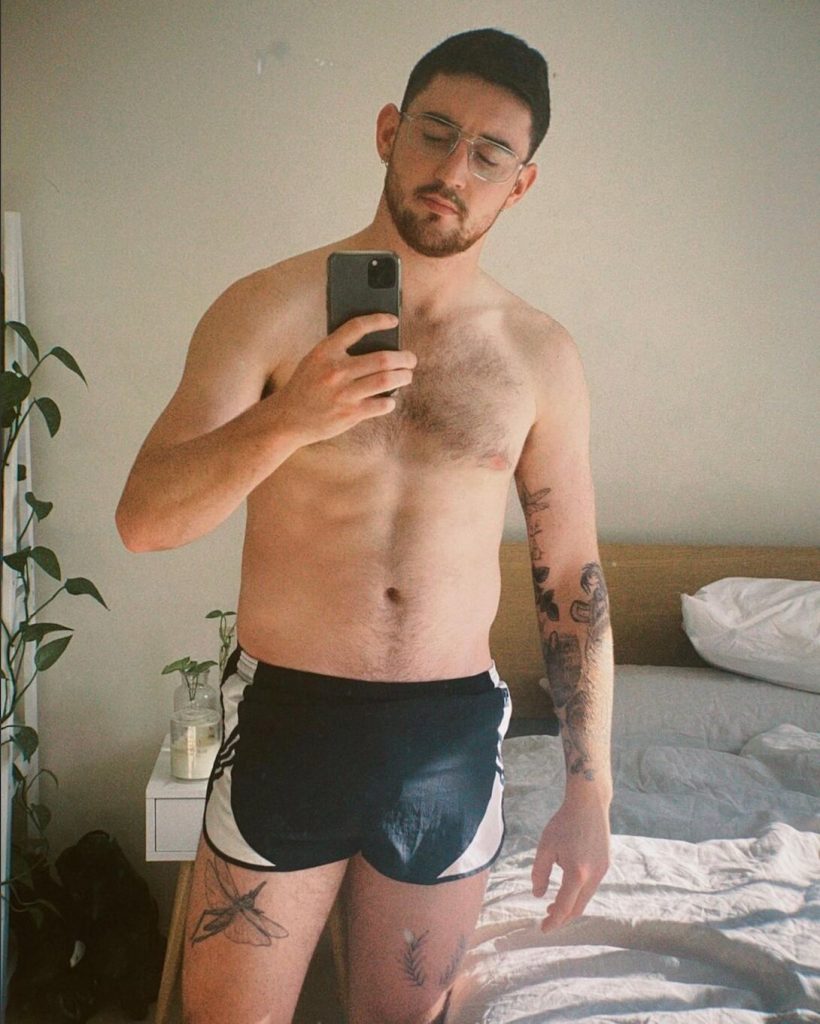 Dominic Clarke, gymnaste olympique gay, sur Instagram