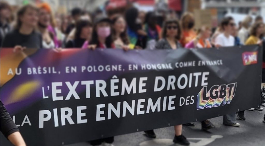 "Chaque baiser lesbien est une révolution" : à la marche lesbienne de Paris