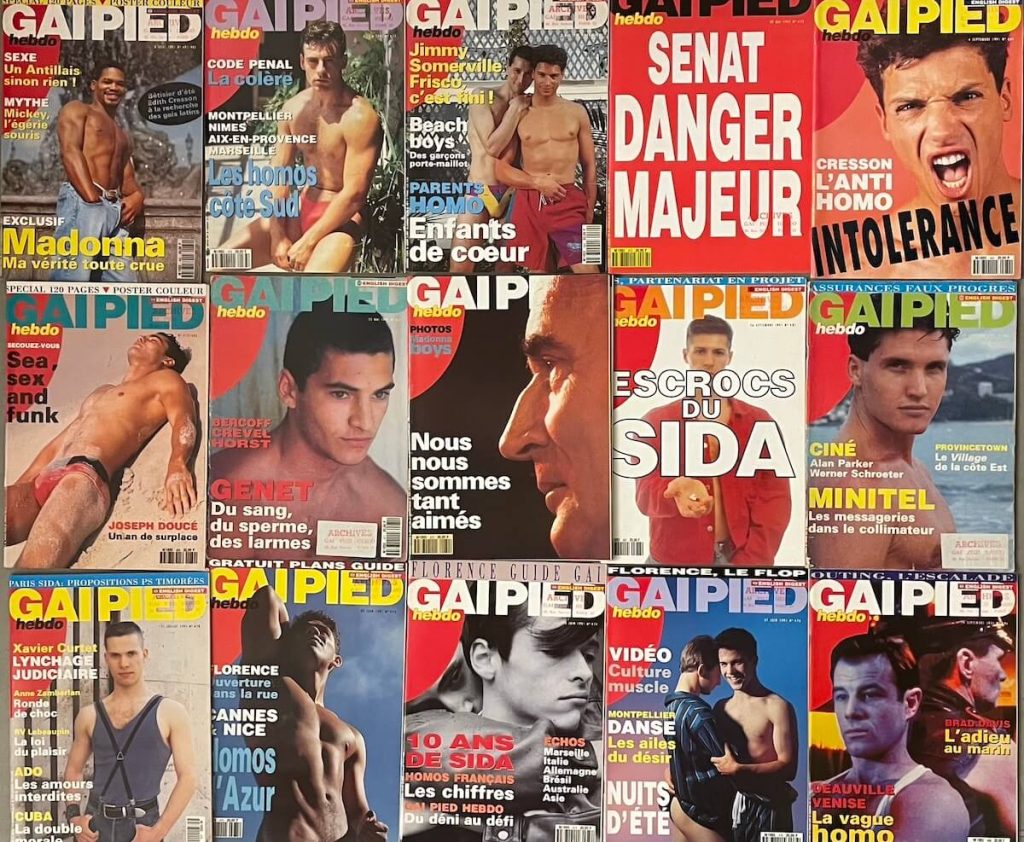 "Gai Pied", le premier journal gay