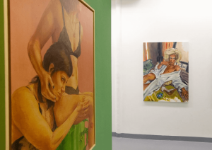 l'exposition "Le corps, ce peau-ème", à la galerie Nouchine Pahlevan, à Paris