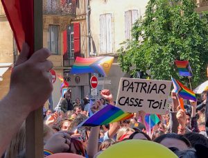 Marche des fiertés,pancartes homophobes,Maurice