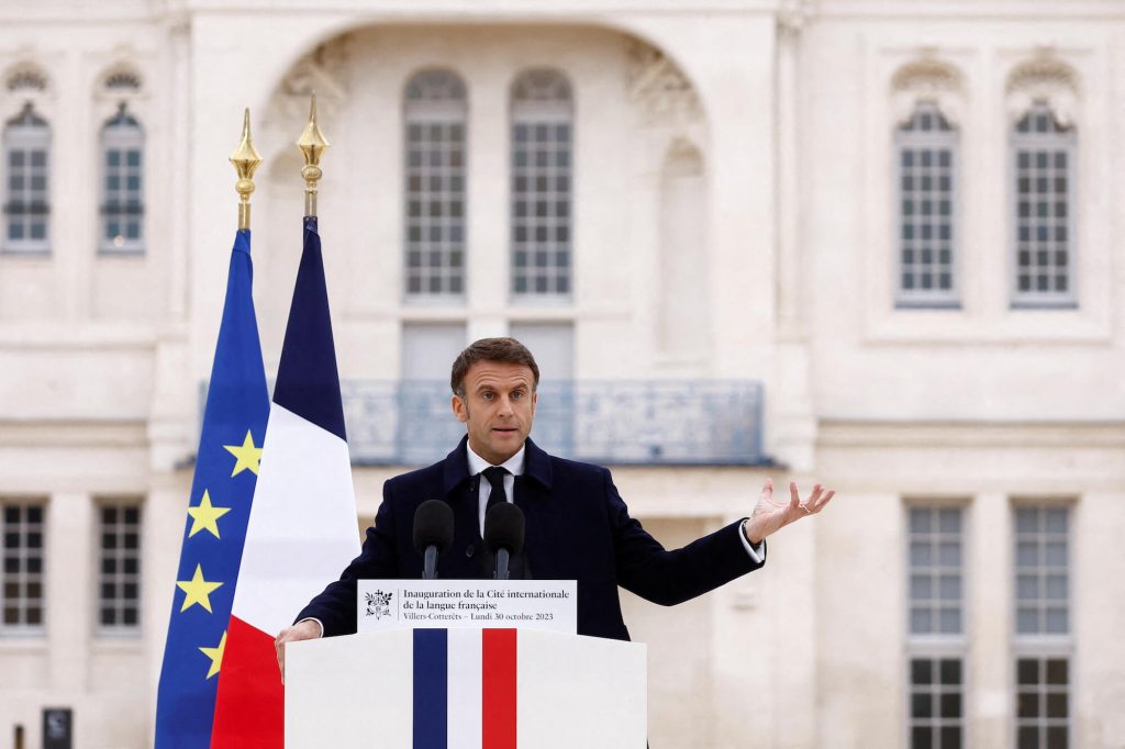 Emmanuel Macron a inauguré la Cité internationale de la langue française à Villers-Cotterêts.