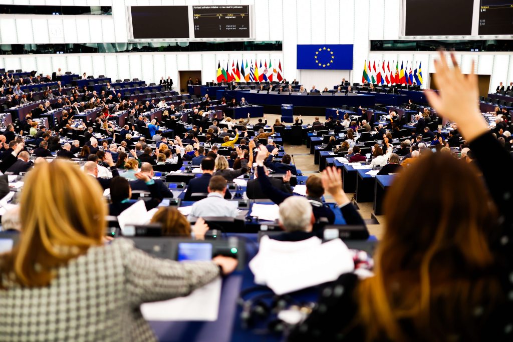 Session de vote parlement européen