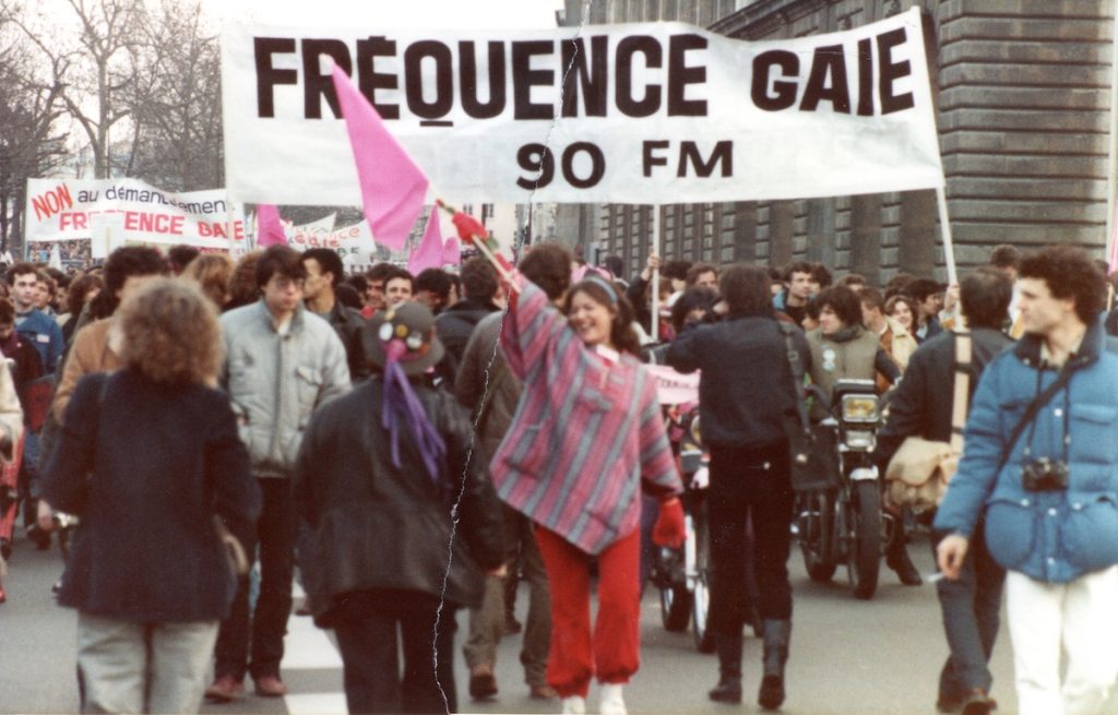 Manifestation Fréquence Gaie du 22 janvier 1983