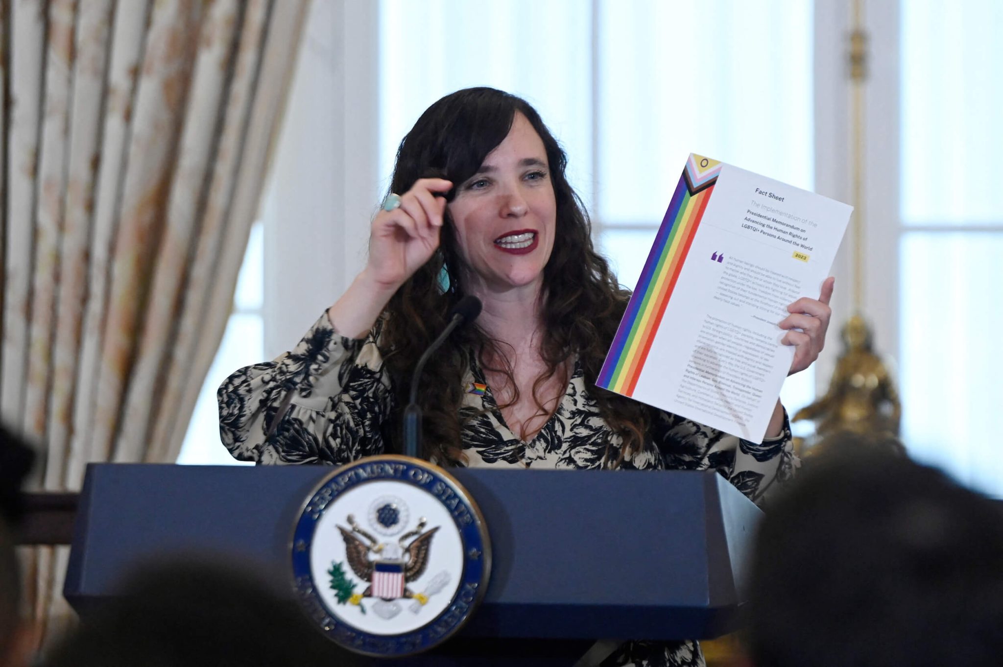 [Interview] Jessica Stern, envoyée spéciale LGBT+ de Joe Biden