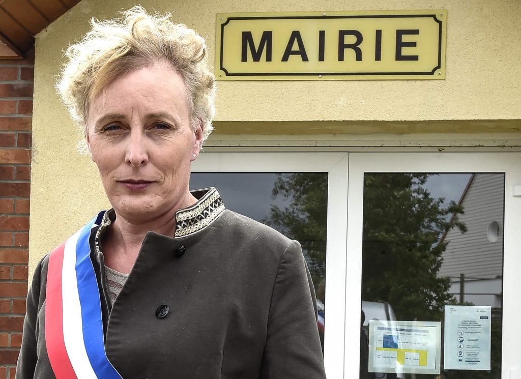 Marie Cau, maire de Tilloy-lez-Marchiennes (Nord).