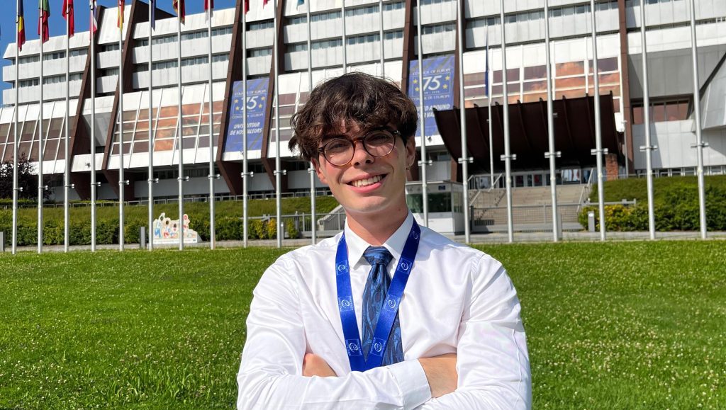 Mattéo Garguilo, co-président de l'association Against Conversion Therapy (ACT).