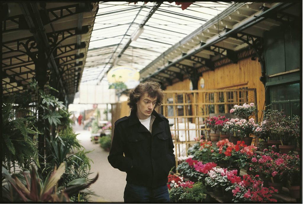 Jean-Luc Lagarce au marché aux fleurs, à Paris
