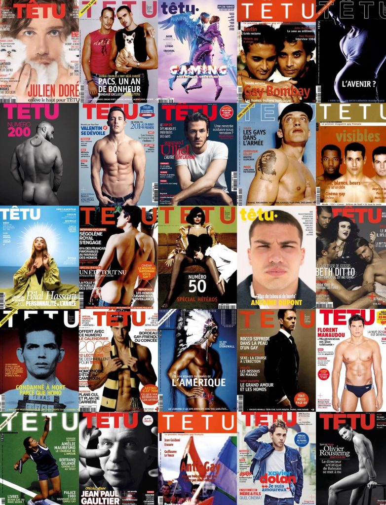 têtu· magazine, 30 ans de fiertés à la une.