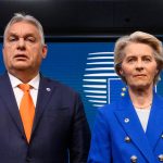 Viktor Orbán et Ursula Von der Leyen.