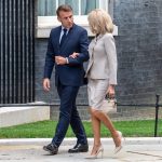 Brigitte et Emmanuel Macron.