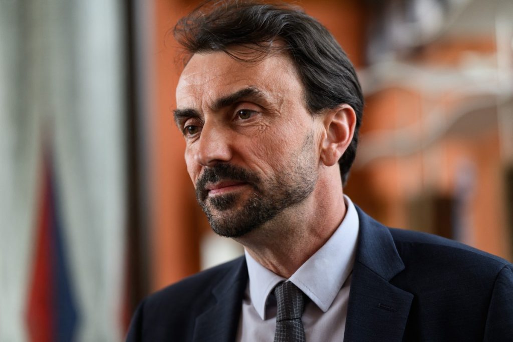 Grégory Doucet, maire de Lyon.
