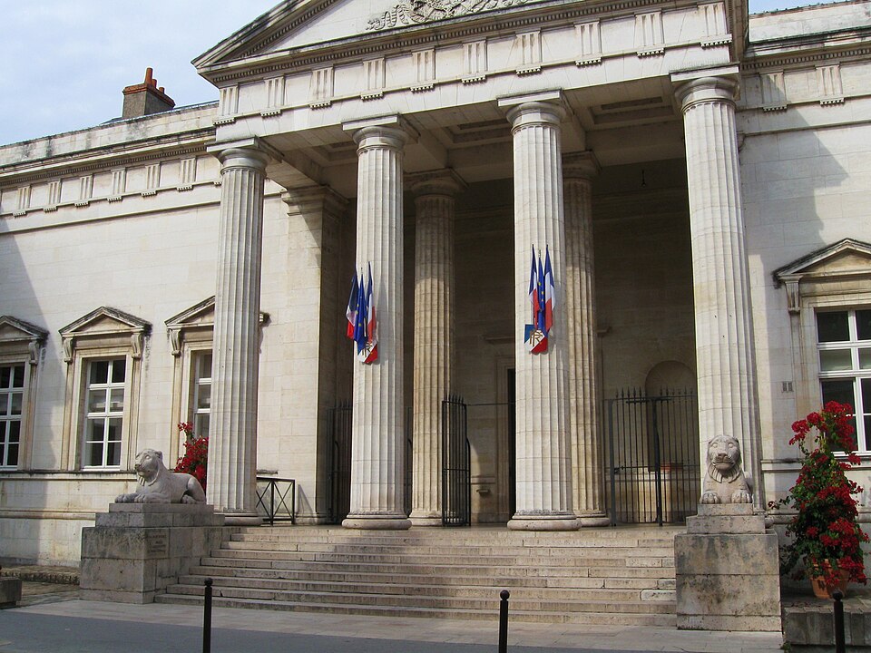 Palais de Justice d'Orléans, Loiret.