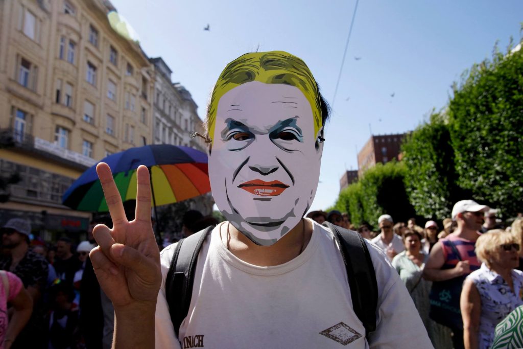 La Pride 2025 de Budapest a battu un record d'affluence.