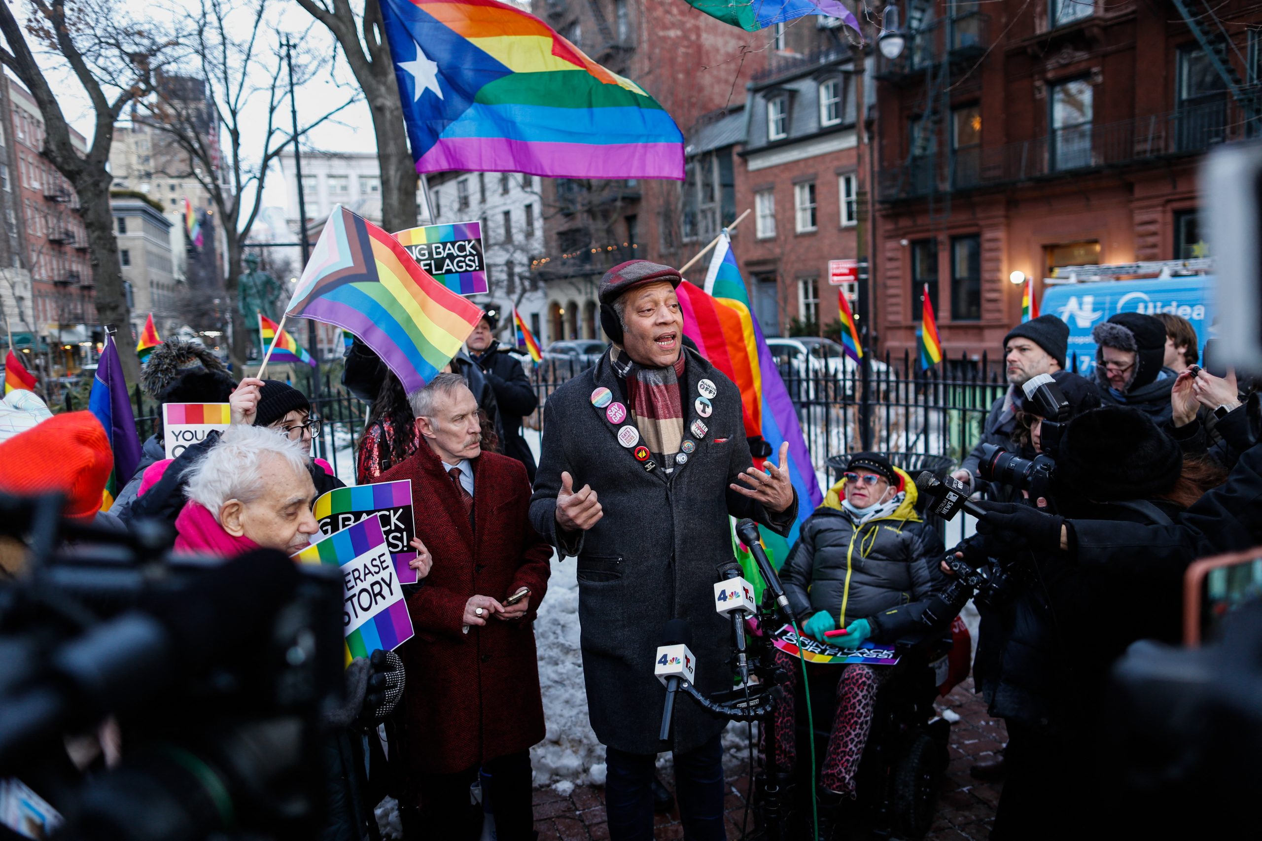 Stonewall perd son drapeau arc-en-ciel à cause de Trump