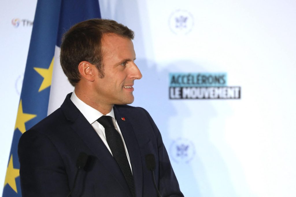 Le 10 octobre 2019, Emmanuel Macron accueille à Lyon la sixième conférence de restitution du Fonds mondial de lutte contre le sida, la tuberculose et le paludisme.