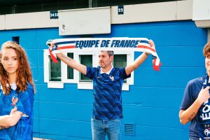 Jean-Baptiste Montarnier est président du cleub de supporters Bleus et Fiers.
